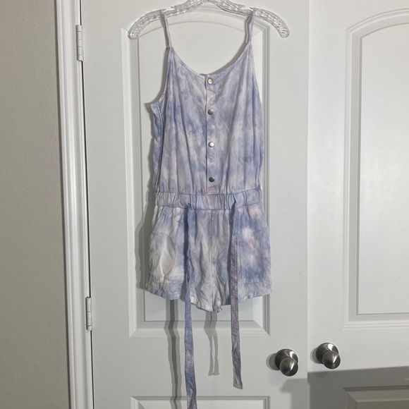 Tie-dye spaghetti strap jumpsuit - Picture 1 of 4